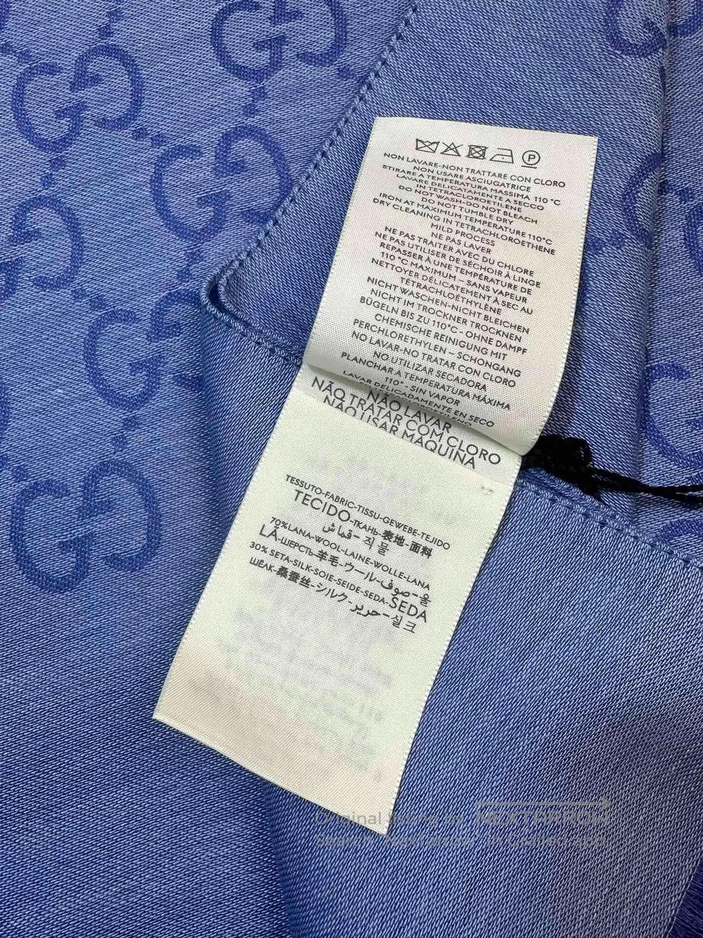 Gucci Gucci Blue Double. Size ONE SIZE - 3 Thumbnail