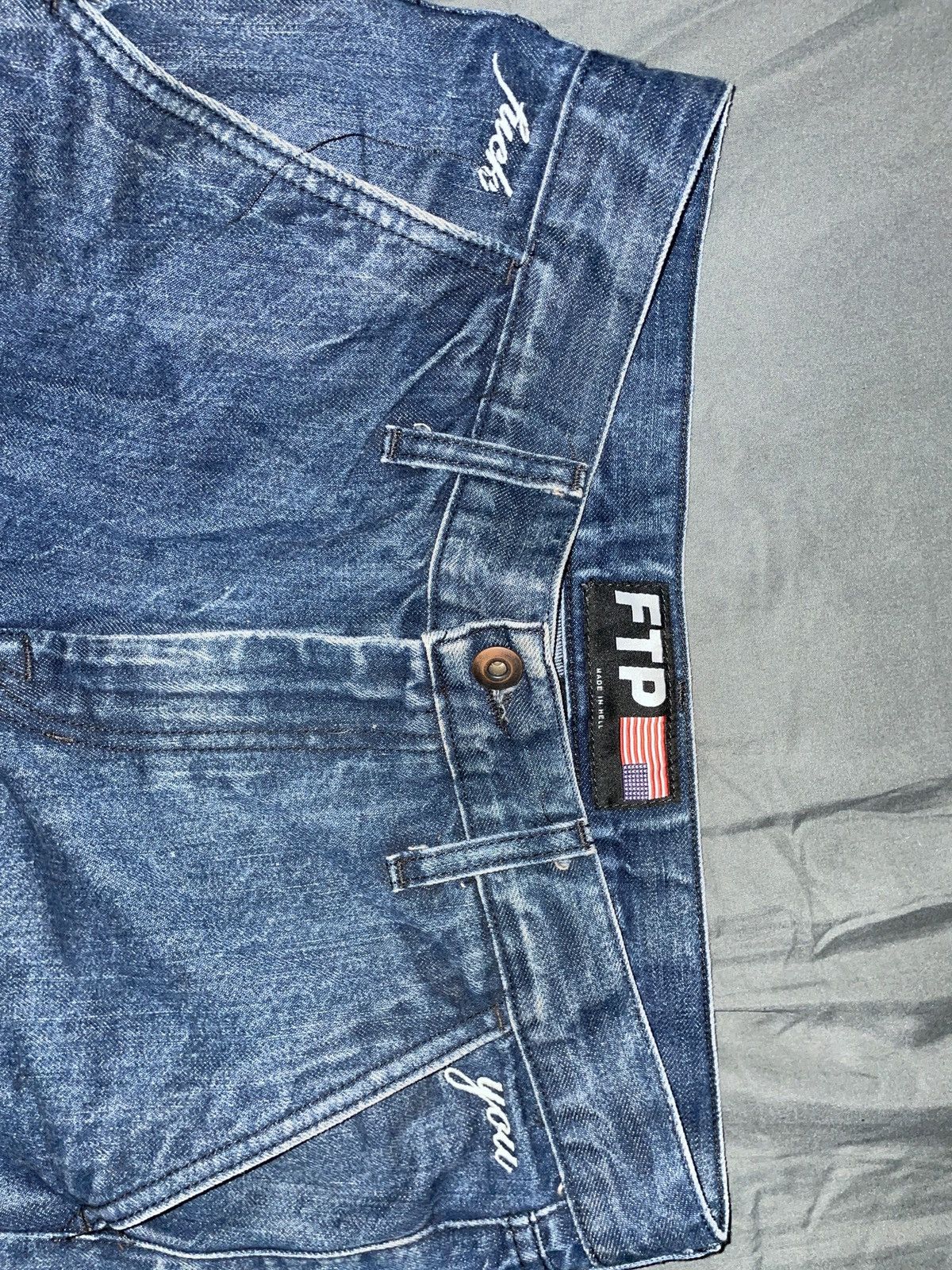 Fuck The Population FTP demin jeans Size US 30 / EU 46 - 2 Thumbnail