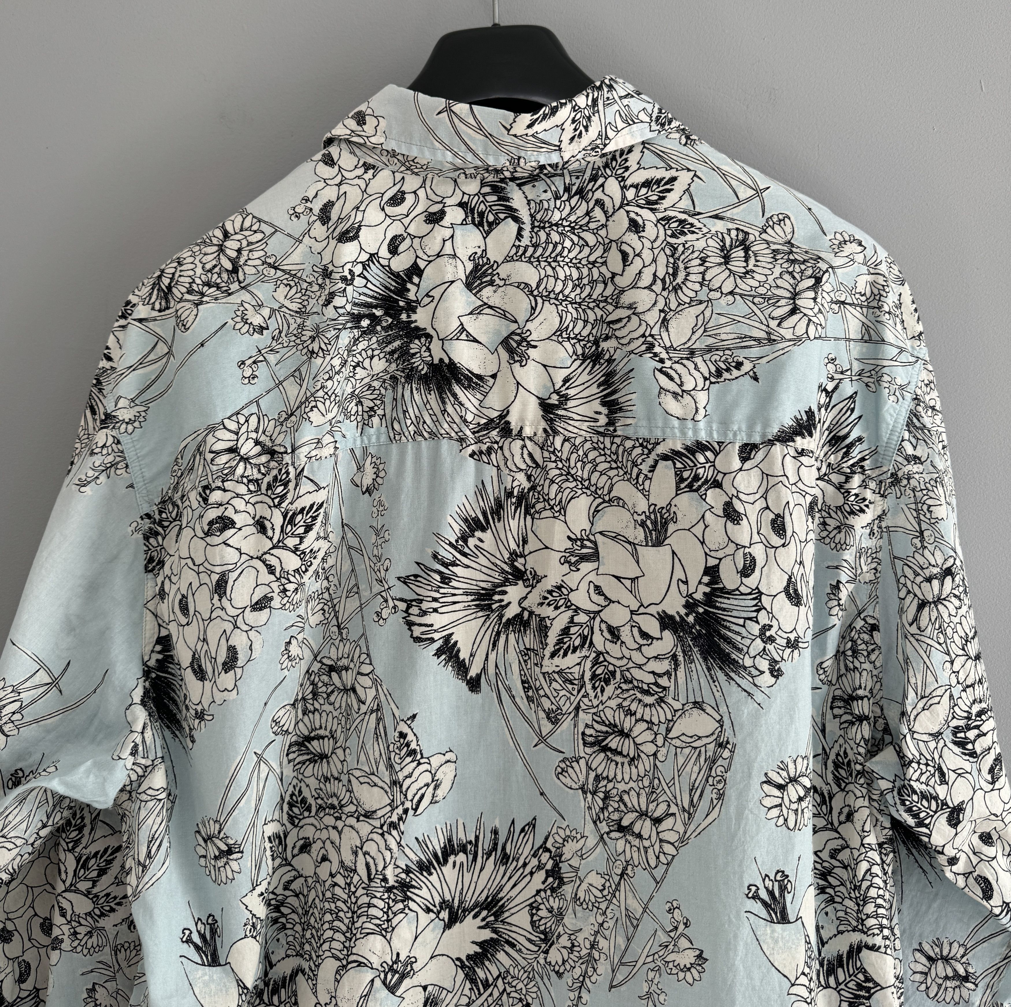NN07 NN07 Quinsy Printed Shirt Men's Floral Blue Size L Size US L / EU 52-54 / 3 - 10 Thumbnail