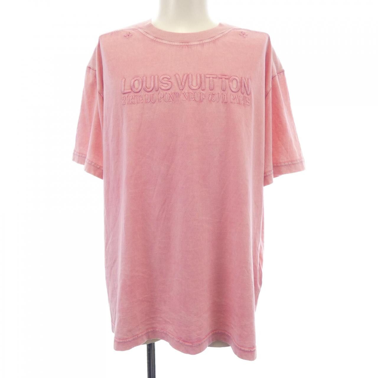 Louis Vuitton Louis Vuitton Louis Vuitton T-shirt Cotton T-Shirts HTY22WFG1 DUTY FREE for USA Size ONE SIZE - 1 Thumbnail