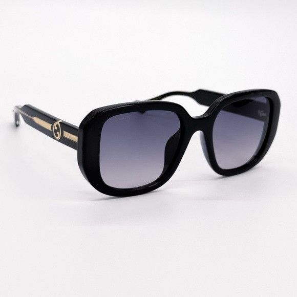 Gucci NEW GUCCI GG1557SK 001 SUNGLASSES SQUARE BLACK GREY GUCCI WO Size ONE SIZE - 9 Thumbnail