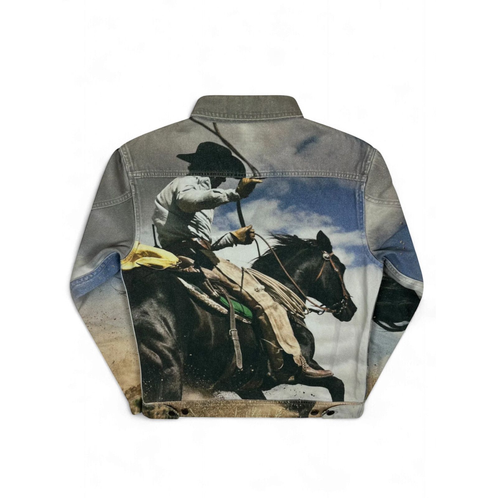 Supreme 2017 Supreme Cowboy Denim Jacket Size US M / EU 48-50 / 2 - 2 Thumbnail
