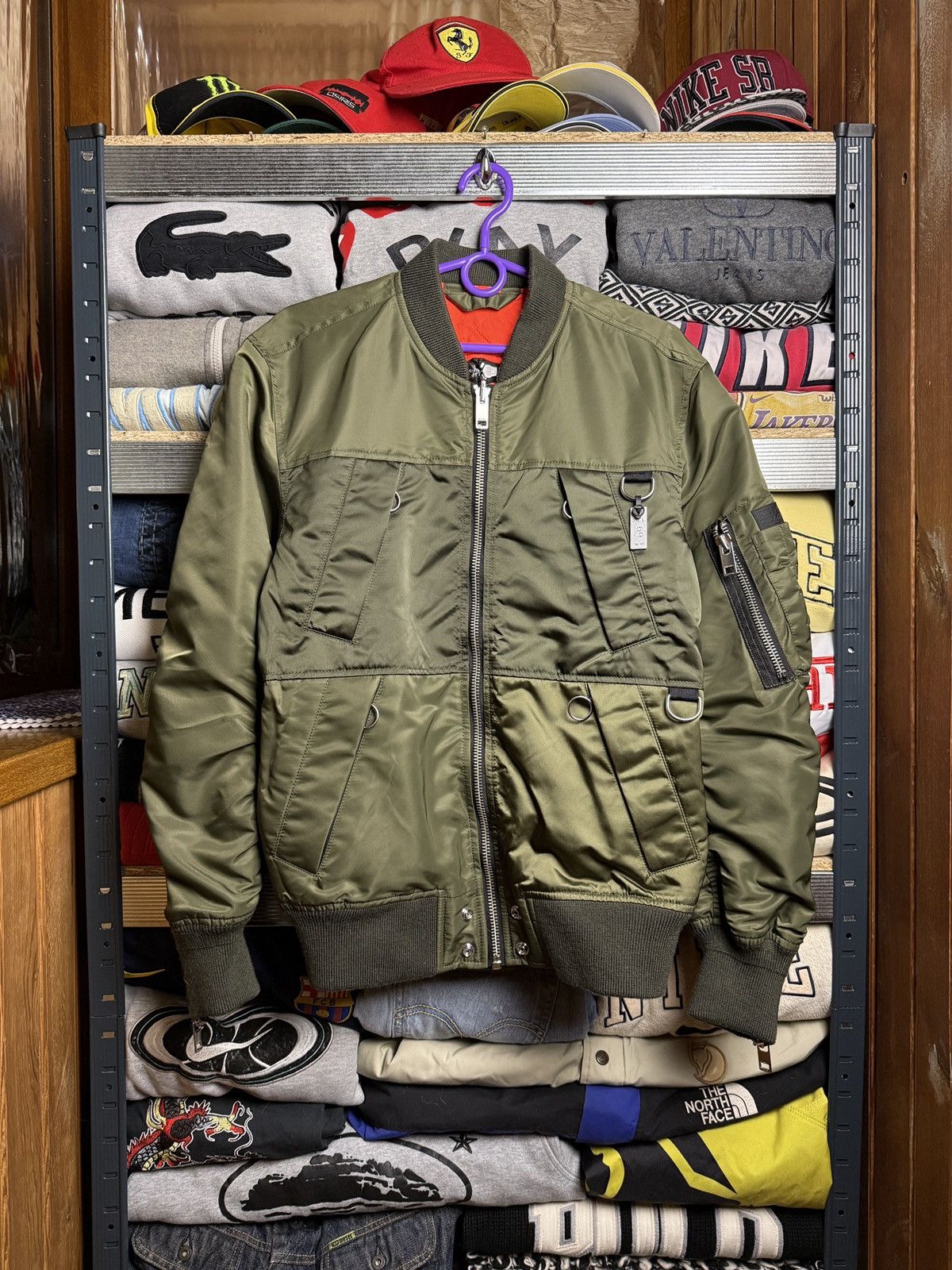 Diesel Diesel Nylon Y2K Reversible Bomber Jacket Size US S / EU 44-46 / 1 - 1 Thumbnail