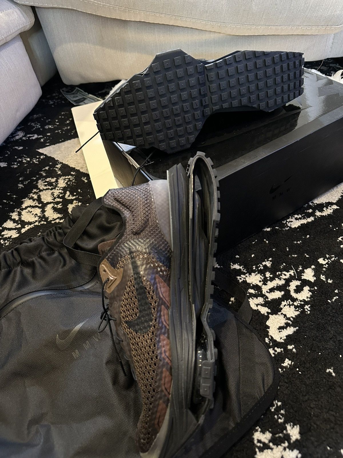 MMW × Nike Nike Zoom MMW 004 Baroque Brown Size US 10 / EU 43 - 7 Thumbnail