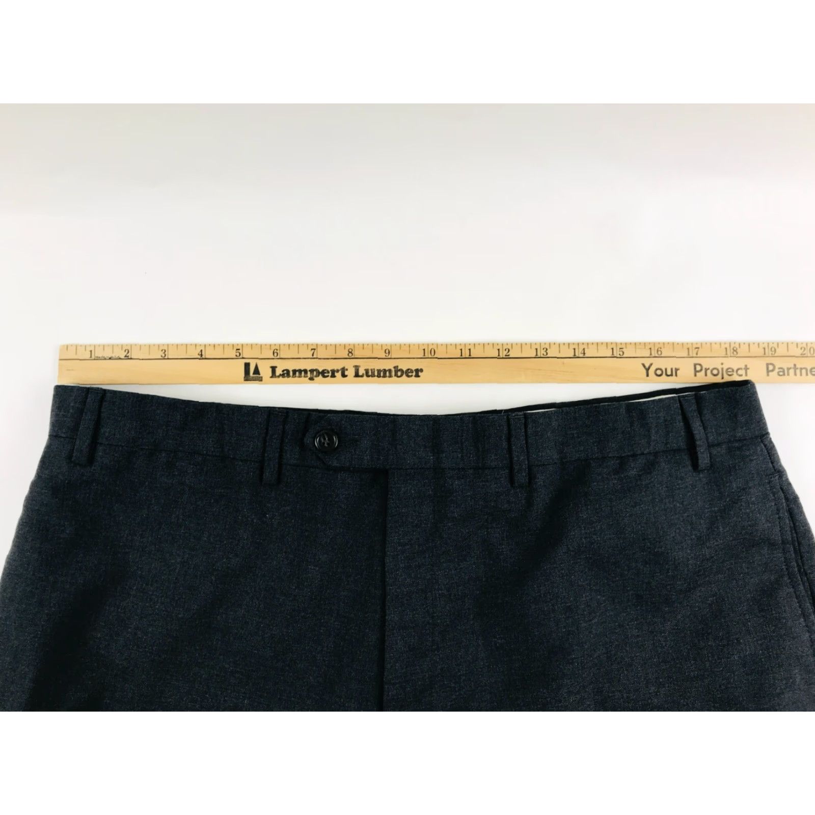 Ralph Lauren Lauren Ralph Lauren Pants Women's Size 38x30 Dark Gray High Rise Waist Tab Size 25" / US 0 / IT 36 - 3 Thumbnail