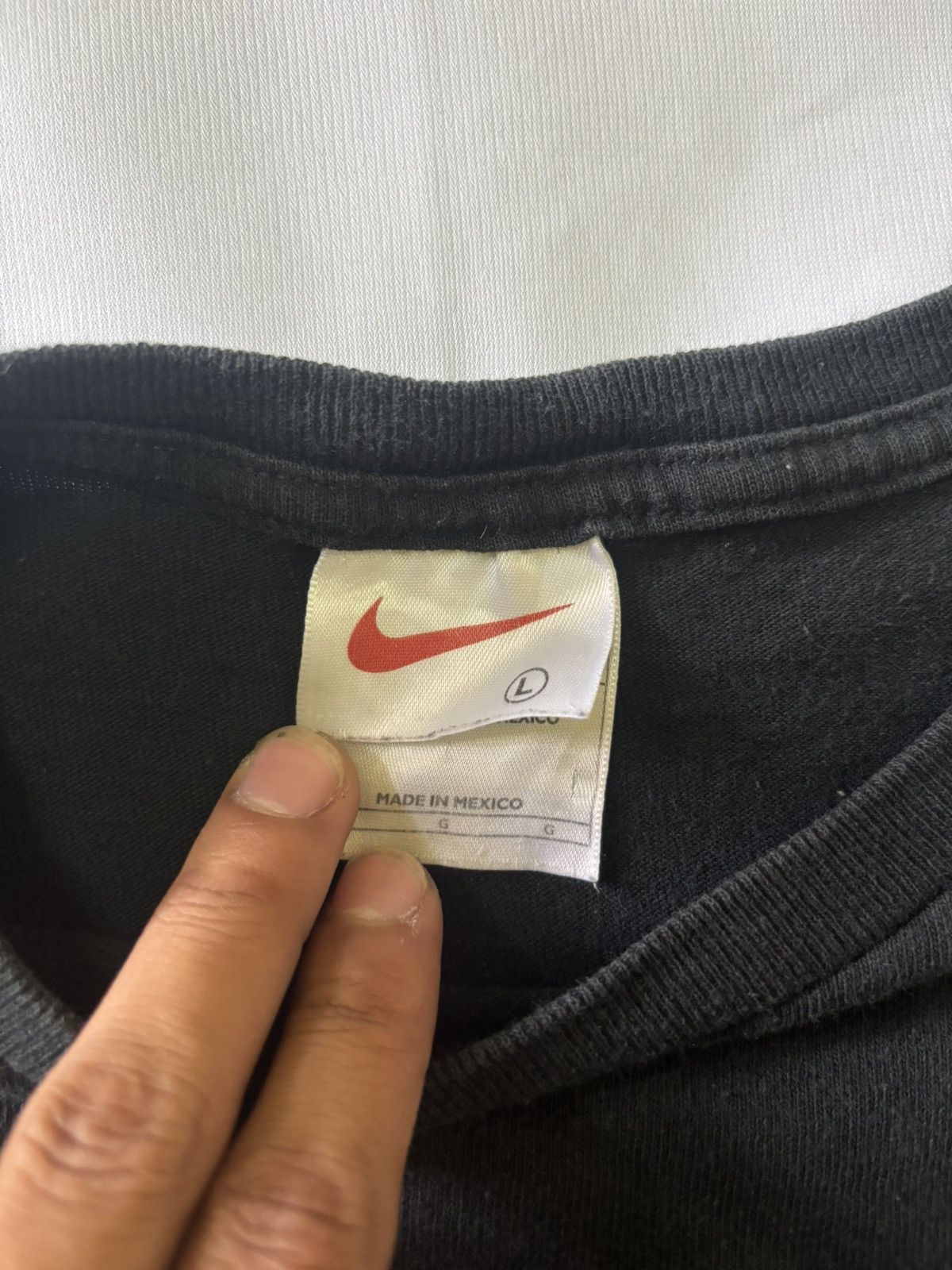 Jordan Brand × Nike × Vintage VTG NIKE x JORDAN T-SHIRT Size US L / EU 52-54 / 3 - 5 Thumbnail