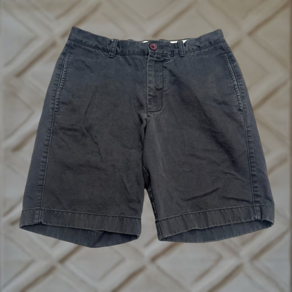 Dockers DOCKERS J.Crew Essential Chino Shorts Mens 42W Brown Flat Front Cotton Casual Chino Breathable Pockets 9in Inseam Vintage N/A Size US 42 / EU 58 - 1 Thumbnail