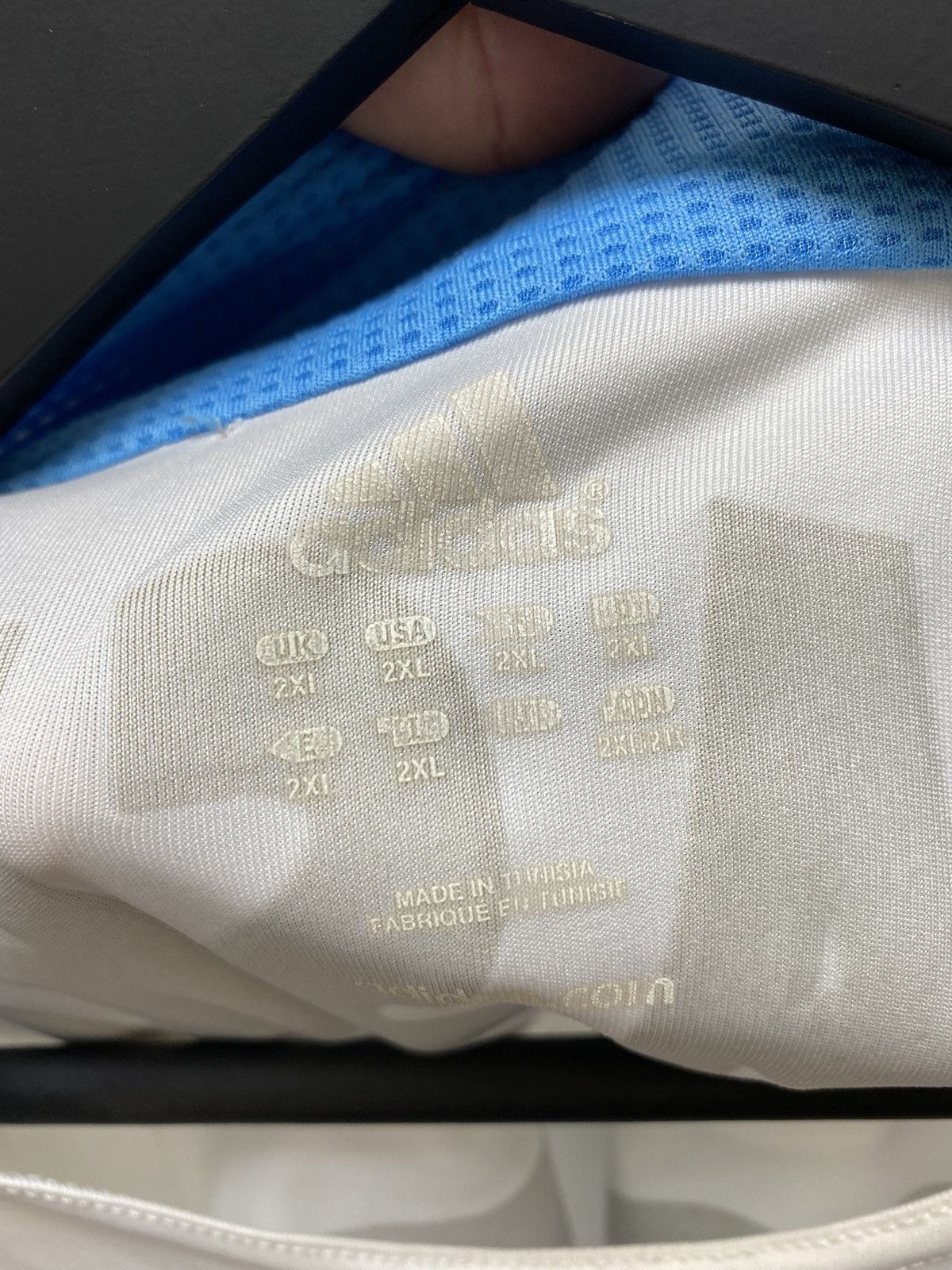 Adidas × Vintage Nasri #22 Olympique Marseille 2007 2008 Soccer Jersey Size US XXL / EU 58 / 5 - 10 Thumbnail