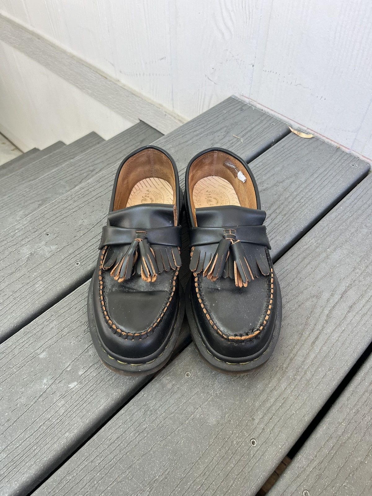 Dr. Martens Dr. Marten Adrien Tassle Loafers Size US 7 / EU 40 - 2 Thumbnail