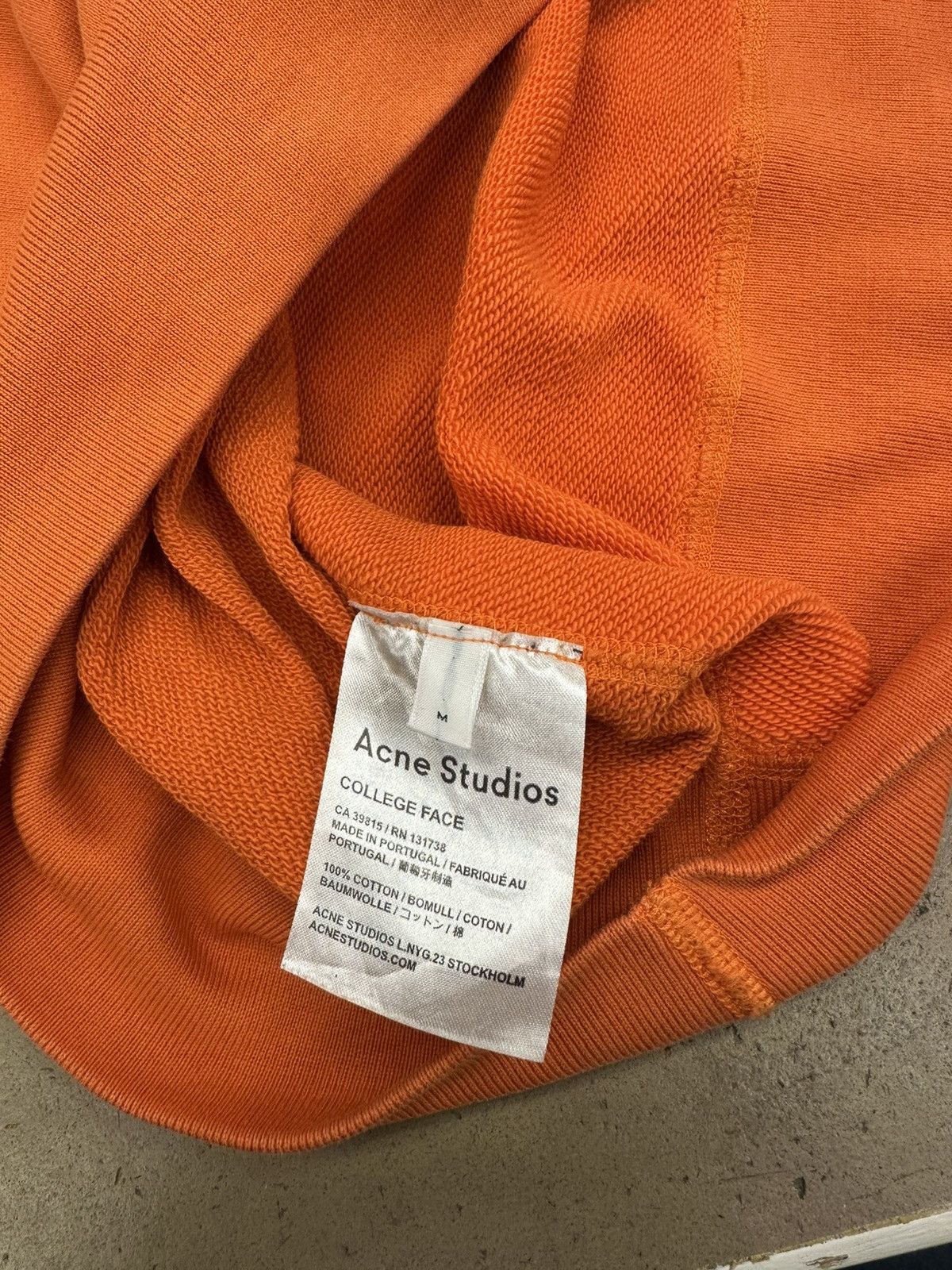 Acne Studios Acne Studiios College Face Crewneck Size US M / EU 48-50 / 2 - 5 Thumbnail