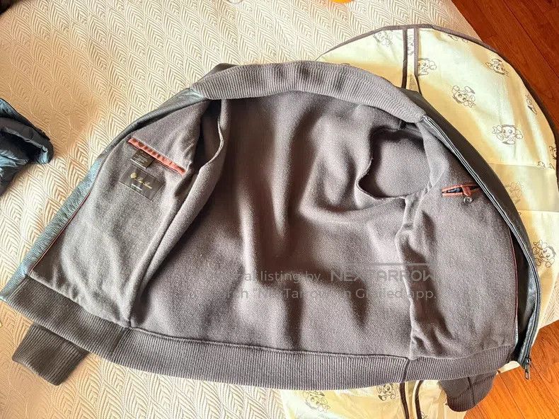 Loro Piana Loro Piana Deerskin and cashmere jacket, coffee color Size US XL / EU 56 / 4 - 4 Thumbnail
