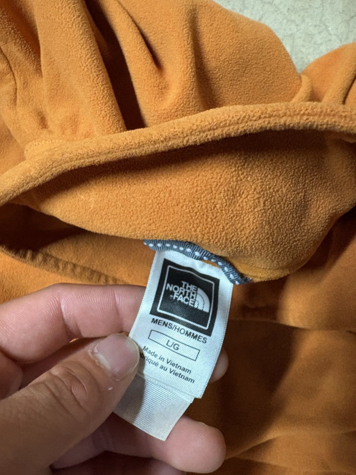 The North Face The North Face Quarter Zip Fleece Jacket Orange Size Large Size US L / EU 52-54 / 3 - 5 Thumbnail