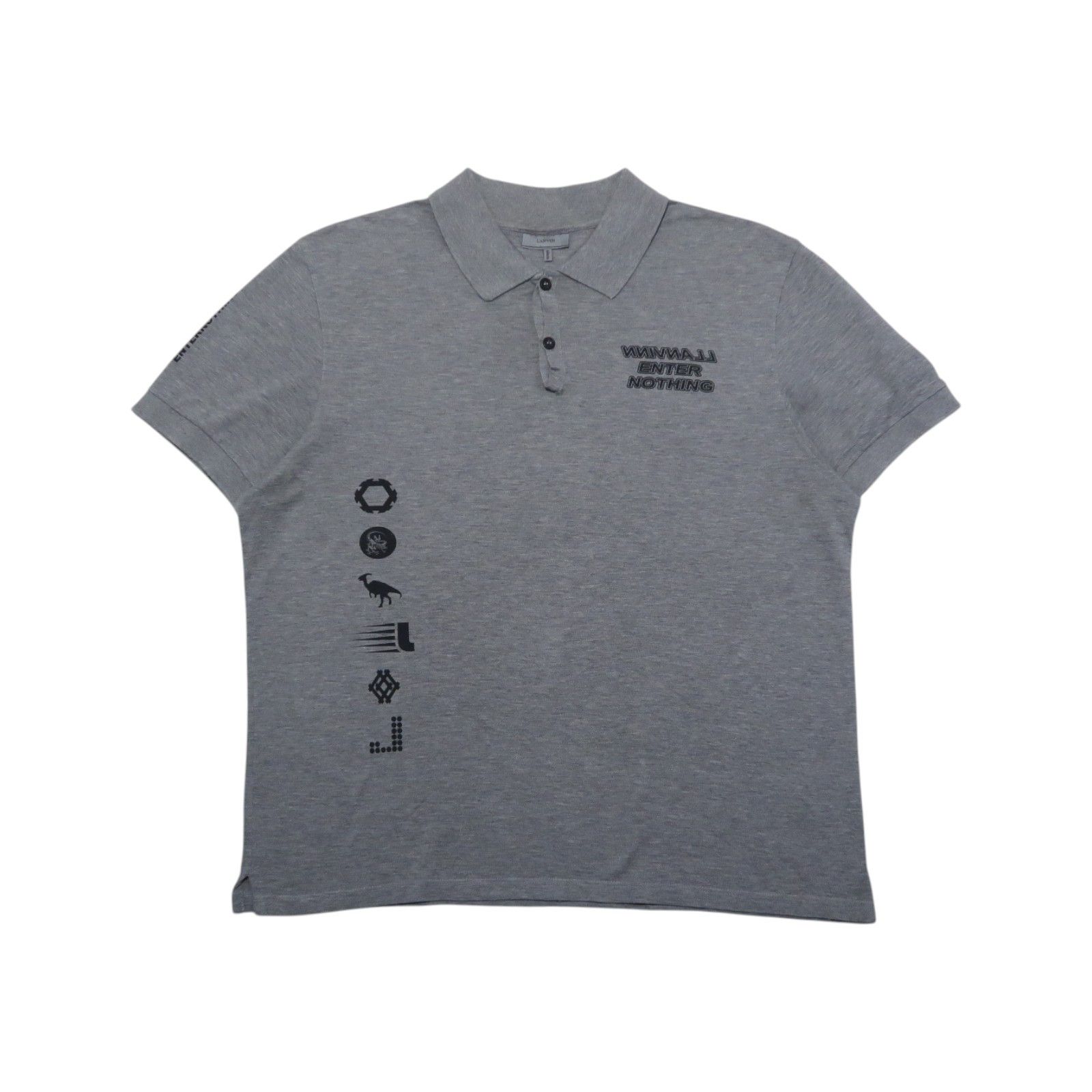 Lanvin SS18 Lanvin Paris "Reverse Enter Nothing" Psychedelic Polo Size US M / EU 48-50 / 2 - 1 Thumbnail