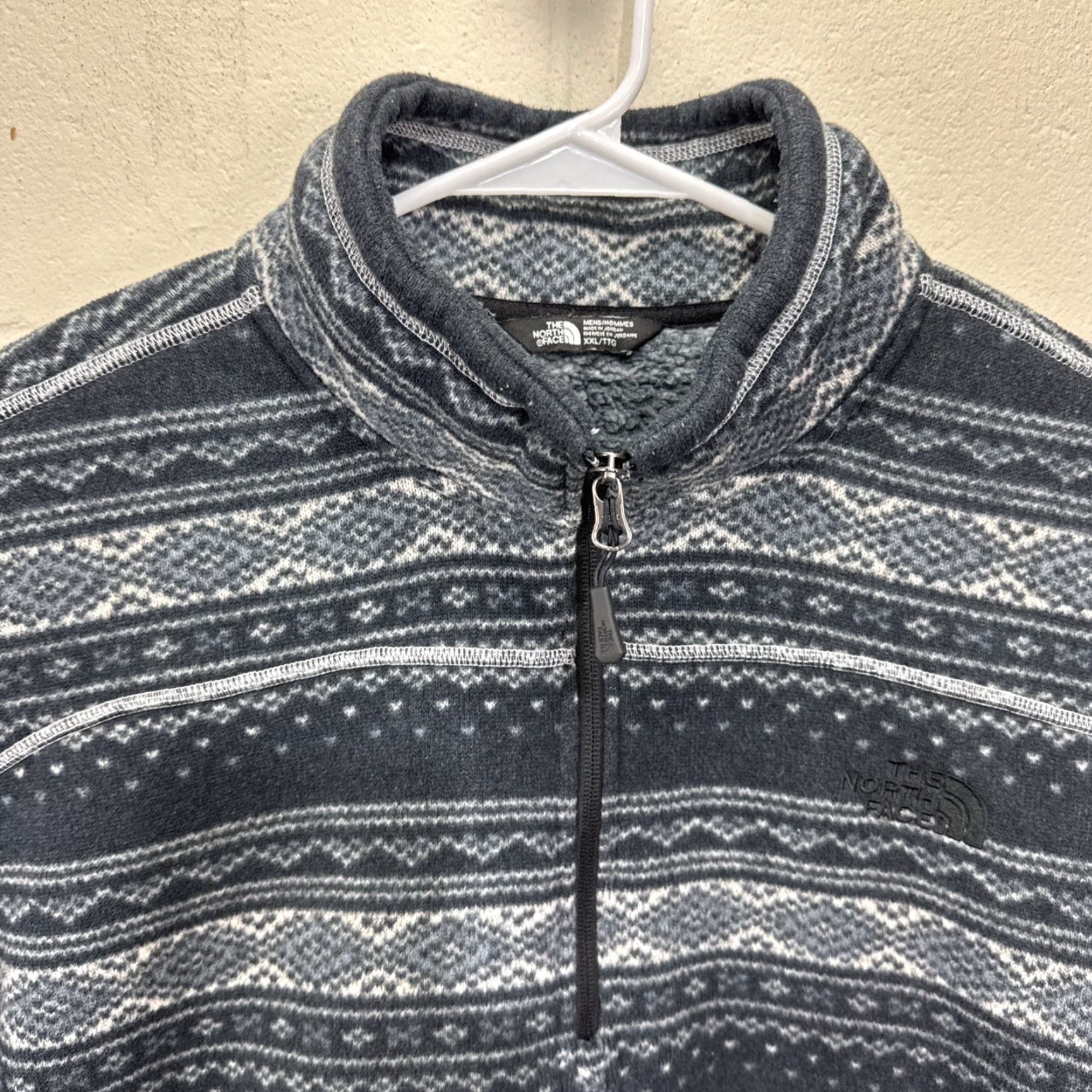 The North Face The North Face Tsillan Fleece 1/4 Zip Jacket Mens 2XL Fair Isle Aztec Multicolor Embroidered Logo Zip Jacket Size US XXL / EU 58 / 5 - 3 Thumbnail
