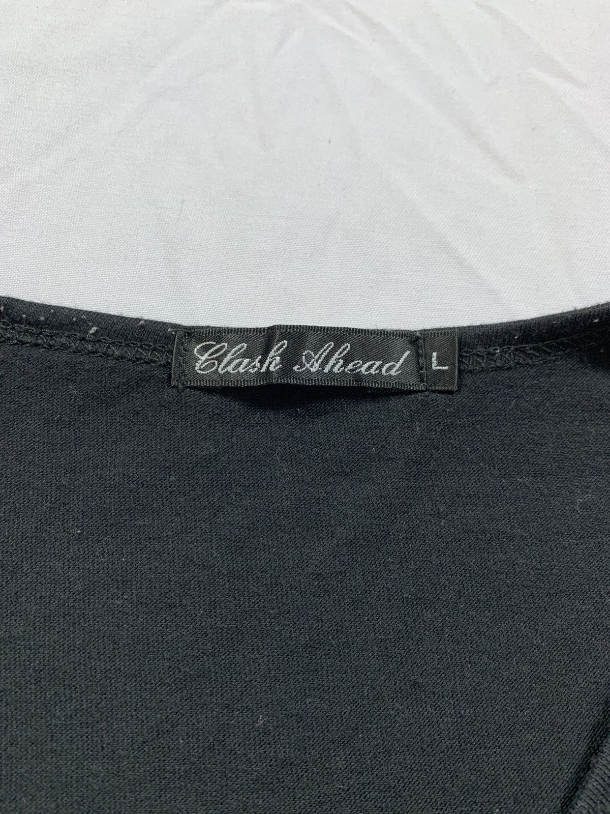 If Six Was Nine Japanese Clasehead Poem Grunge Smoke Gothic Long Slevee Size US M / EU 48-50 / 2 - 4 Thumbnail
