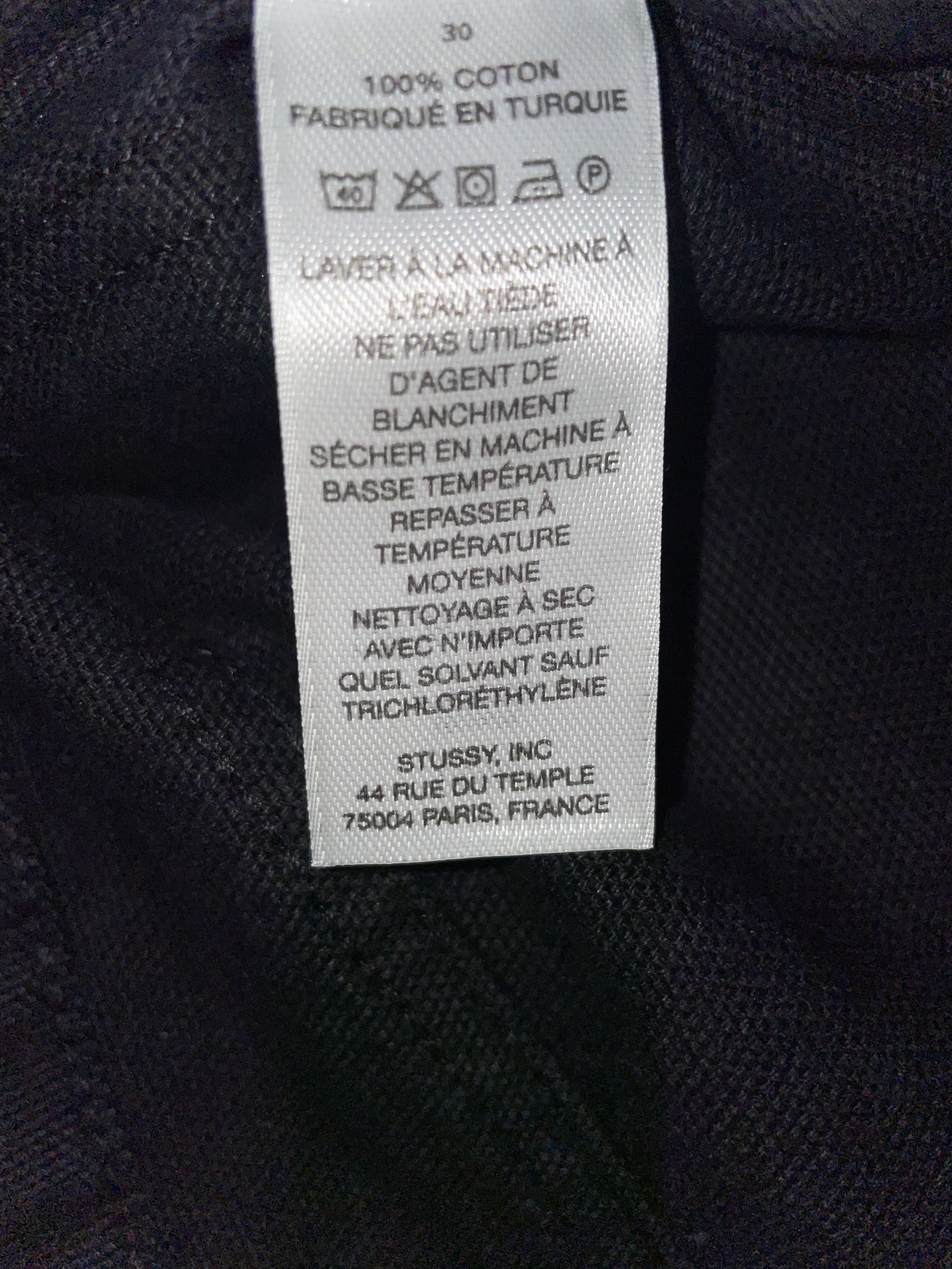 Stussy Stüssy Work Pant Denim Black Size US 30 / EU 46 - 4 Thumbnail