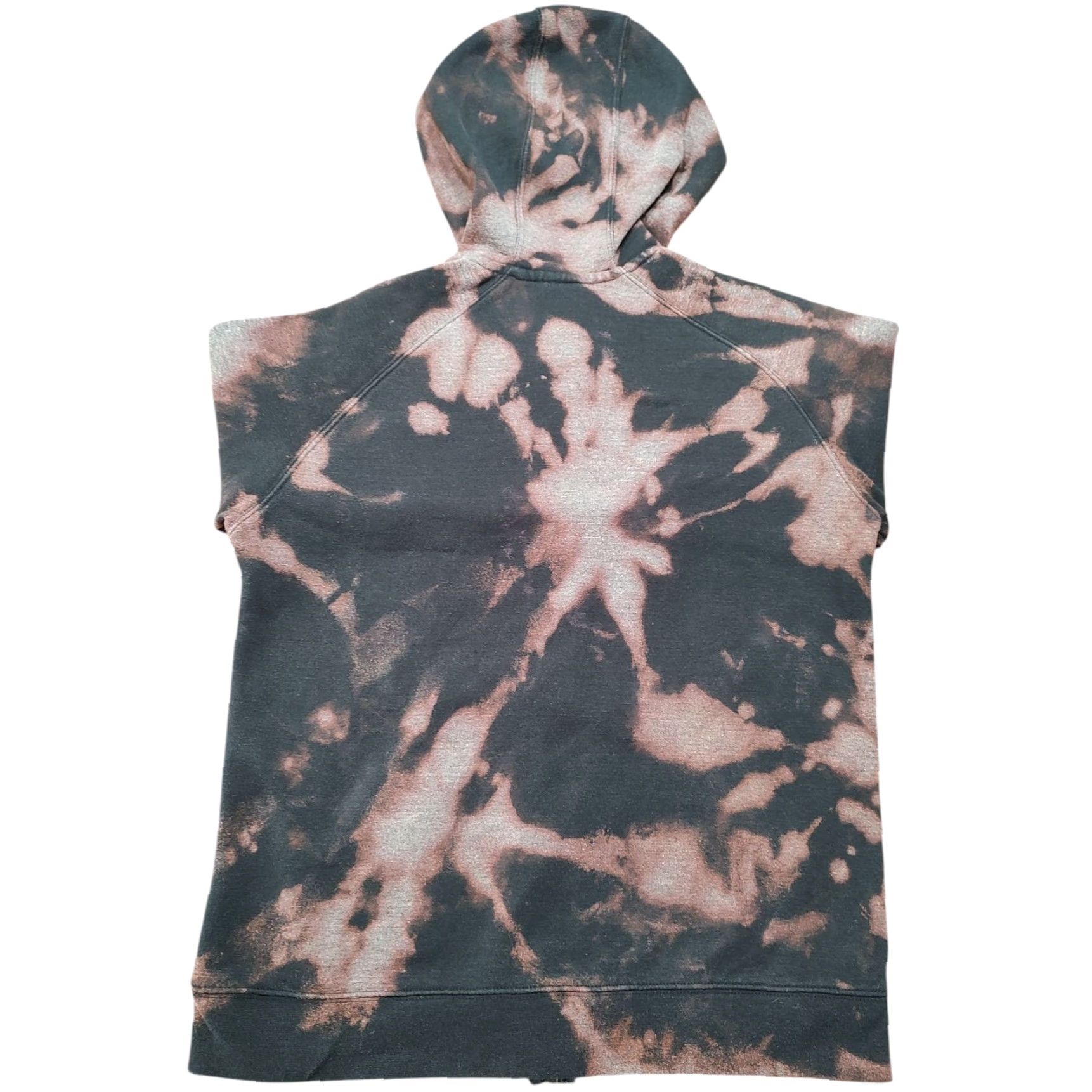 Carhartt VINTAGE Carhartt Embroidered Full Zip Hoodie Sweatshirt Ladies M Black Tie Dye Acid Wash Sweatshirt Size M / US 6-8 / IT 42-44 - 3 Thumbnail