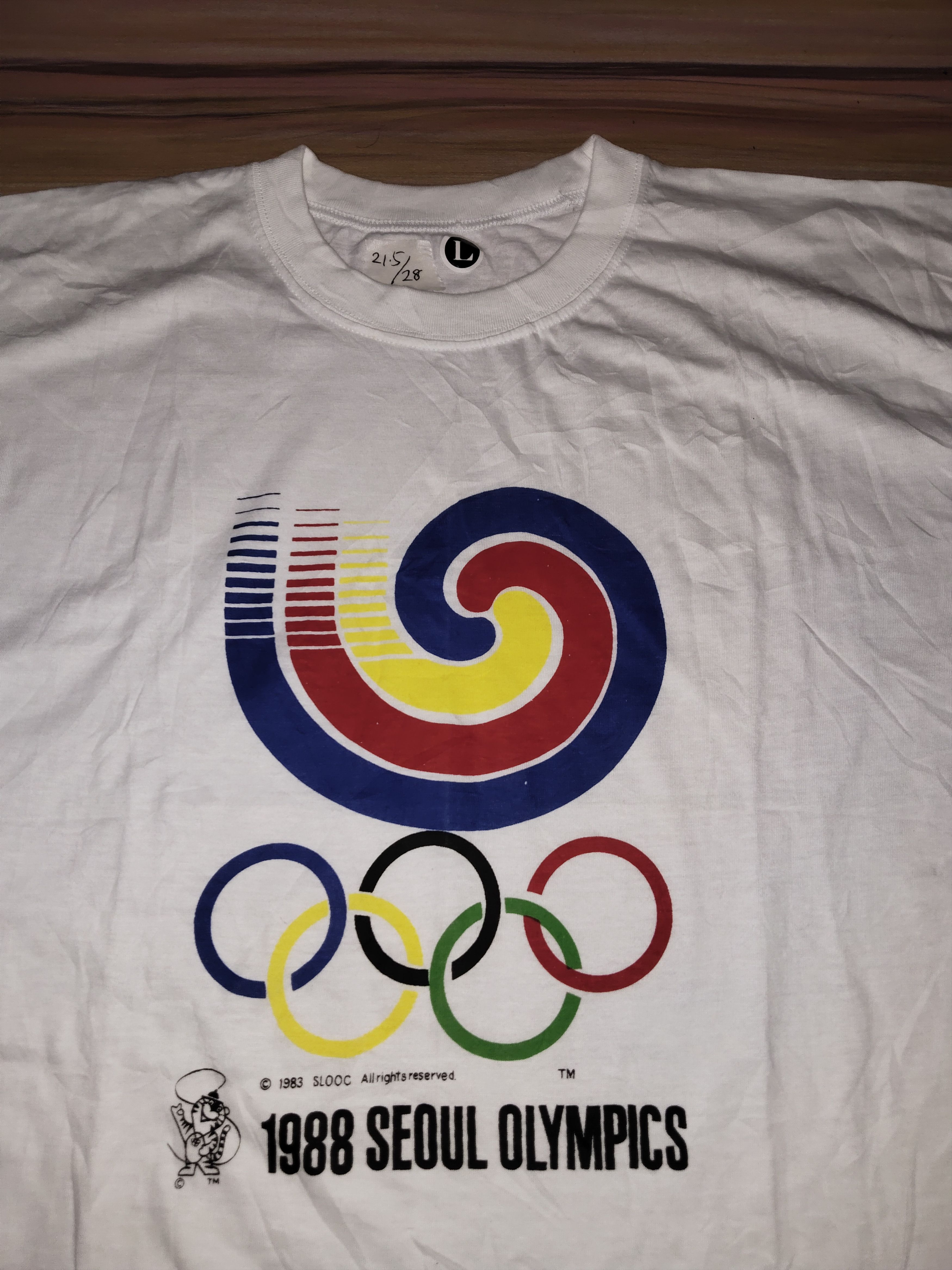 Vintage Vintage '88 OLYMPIC SEOUL KOREA Size US L / EU 52-54 / 3 - 2 Thumbnail
