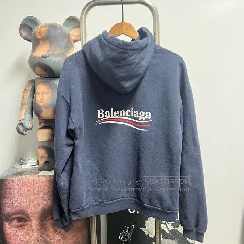 Balenciaga Balenciaga Wave Hoodie Size US M / EU 48-50 / 2 - 2 Thumbnail