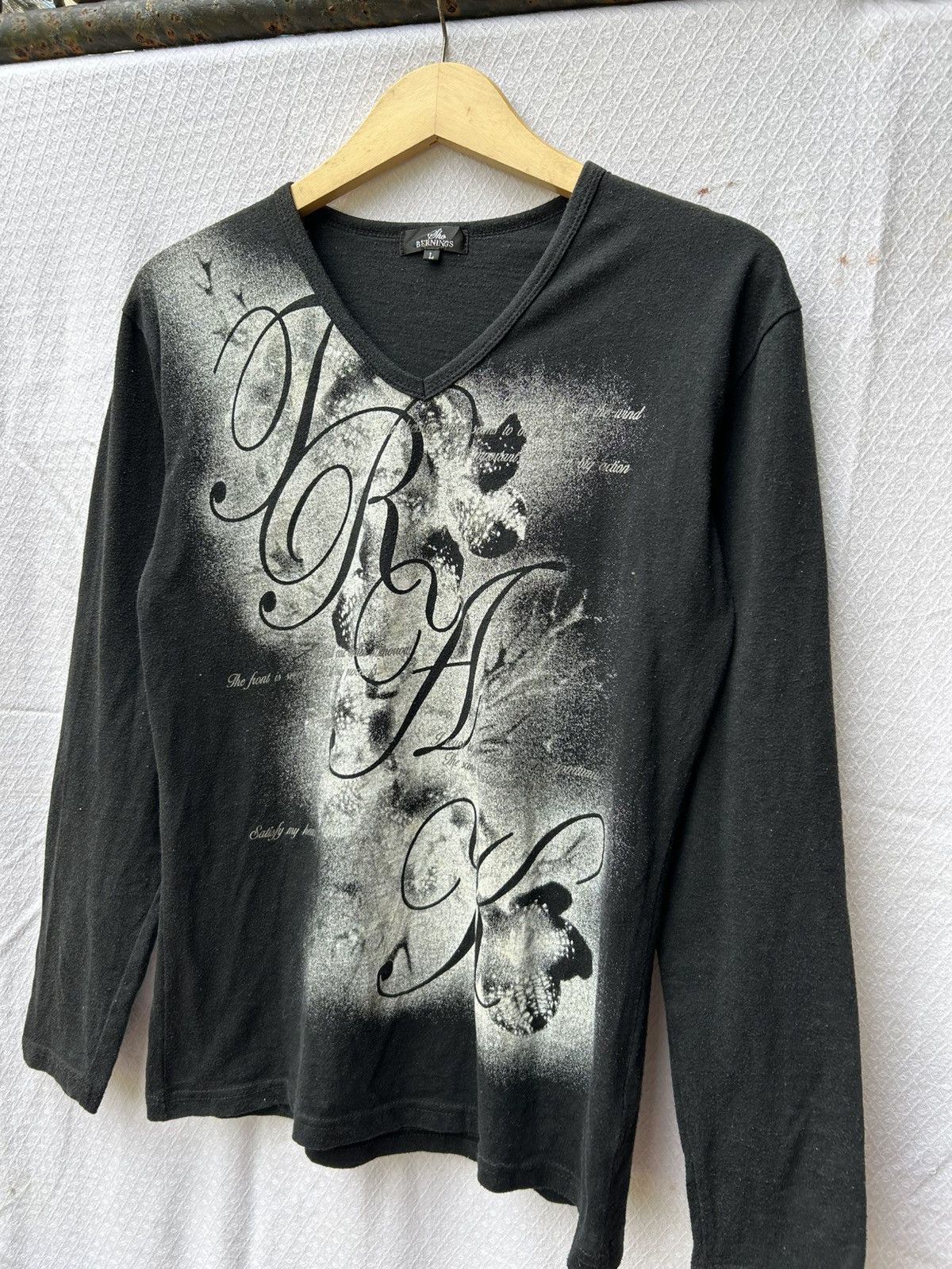 Japanese Brand BerningSho Japanese Poem Smoke Ifsixwasnine kmrii Size US M / EU 48-50 / 2 - 5 Thumbnail