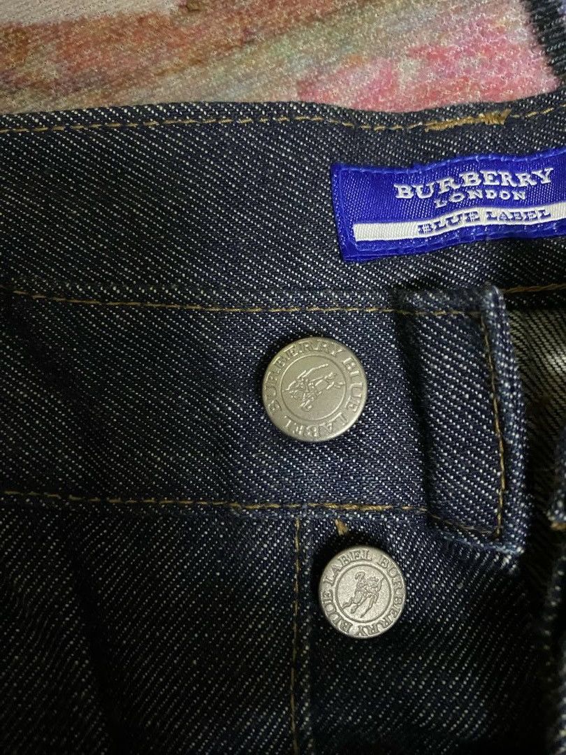 Burberry × Designer × Vintage BURBERRY BLUE INDIGO DENIM Size US 30 / EU 46 - 9 Thumbnail