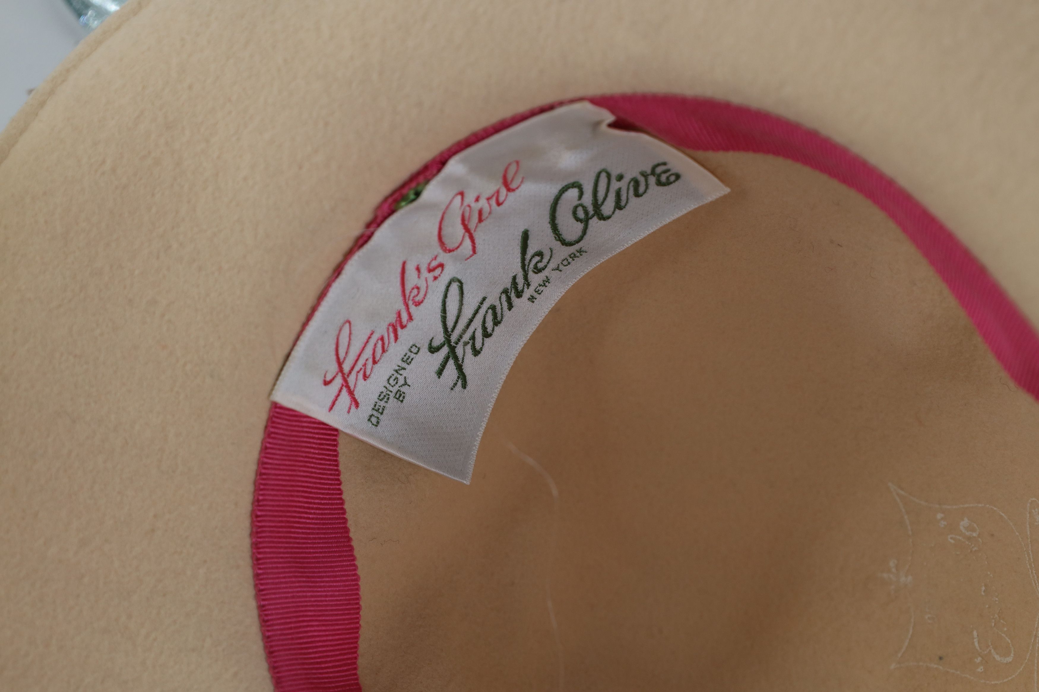 Vintage Vintage 60s Streetwear Wool Felt Ostrich Plume Feather Hat Size ONE SIZE - 6 Thumbnail