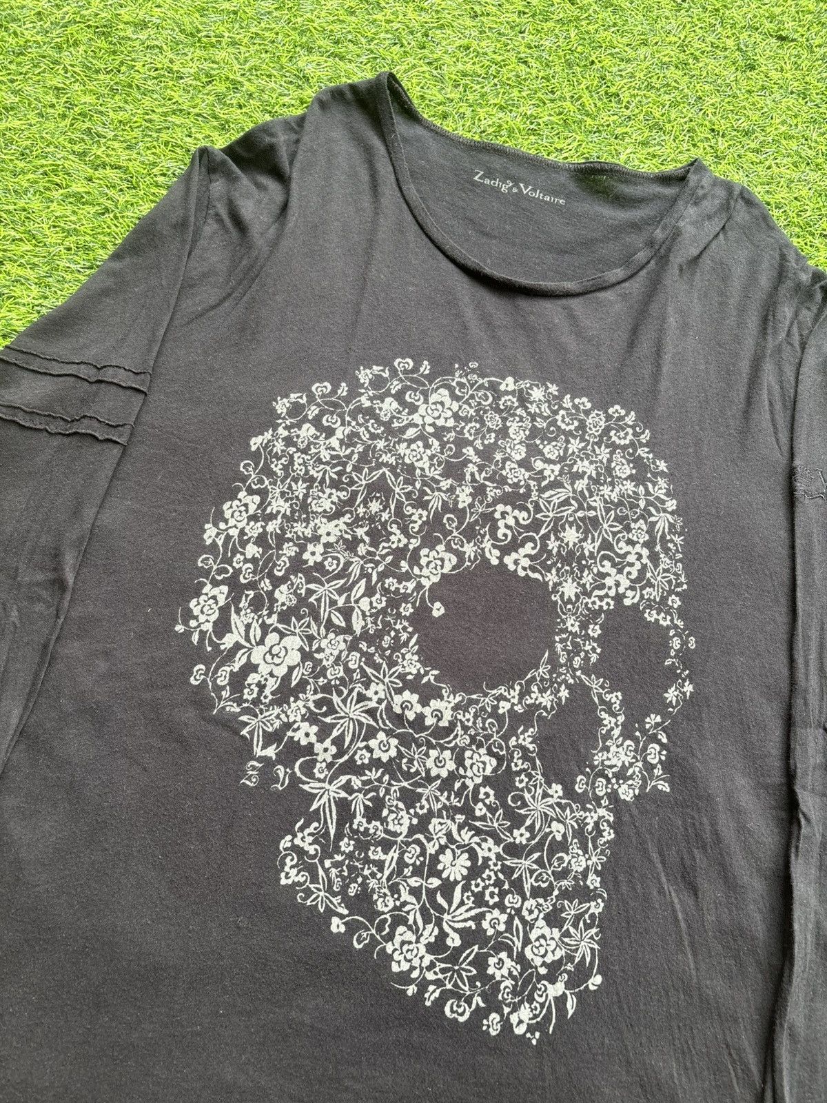 Hysteric Glamour Y2k Zadig & Voltaire Skull Longsleeve Size US XL / EU 56 / 4 - 3 Thumbnail