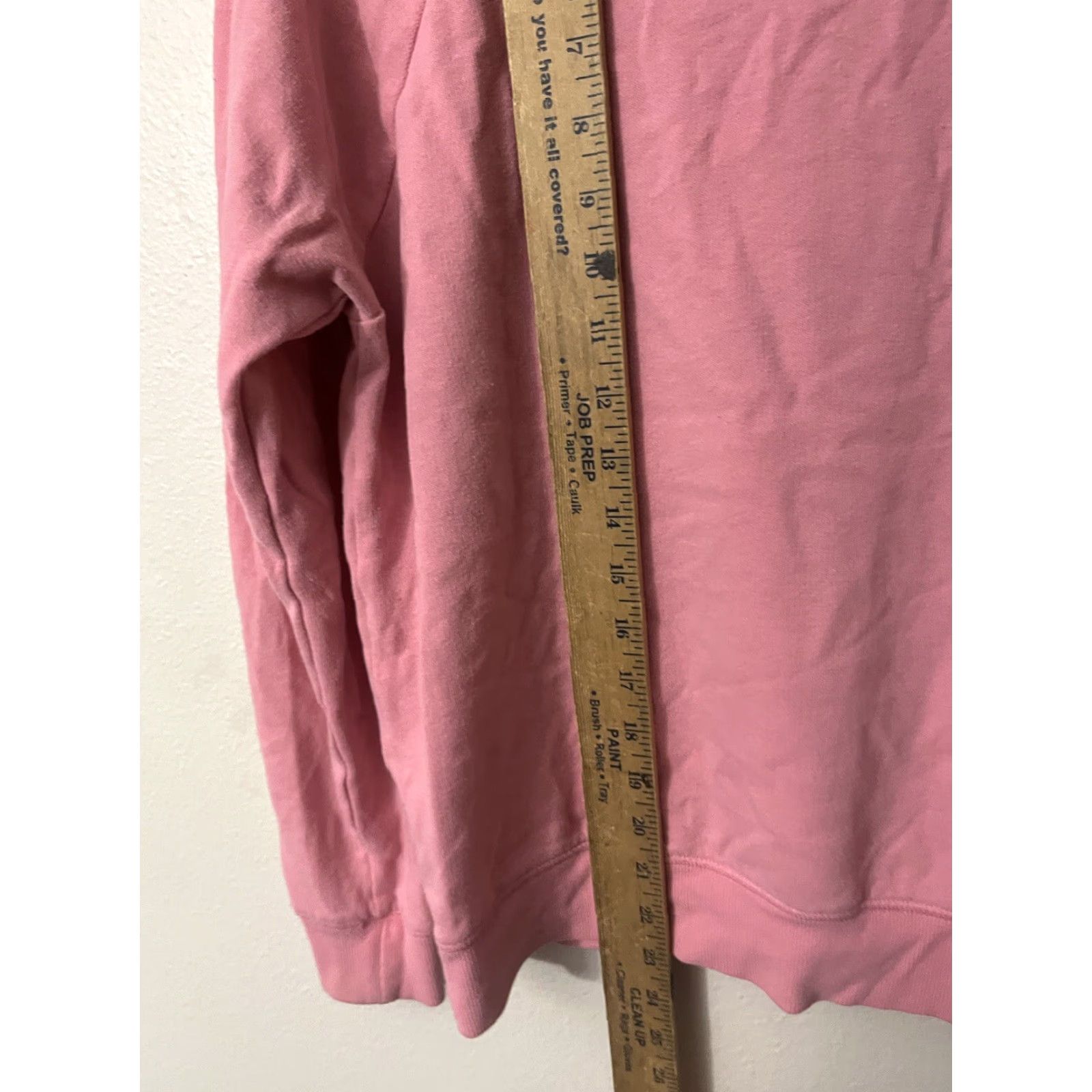 Victoria's Secret VINTAGE Victoria's Secret PINK Heart Sweatshirt Women Medium Athletic Activewear Long Sleeve Pink Size M / US 6-8 / IT 42-44 - 4 Thumbnail