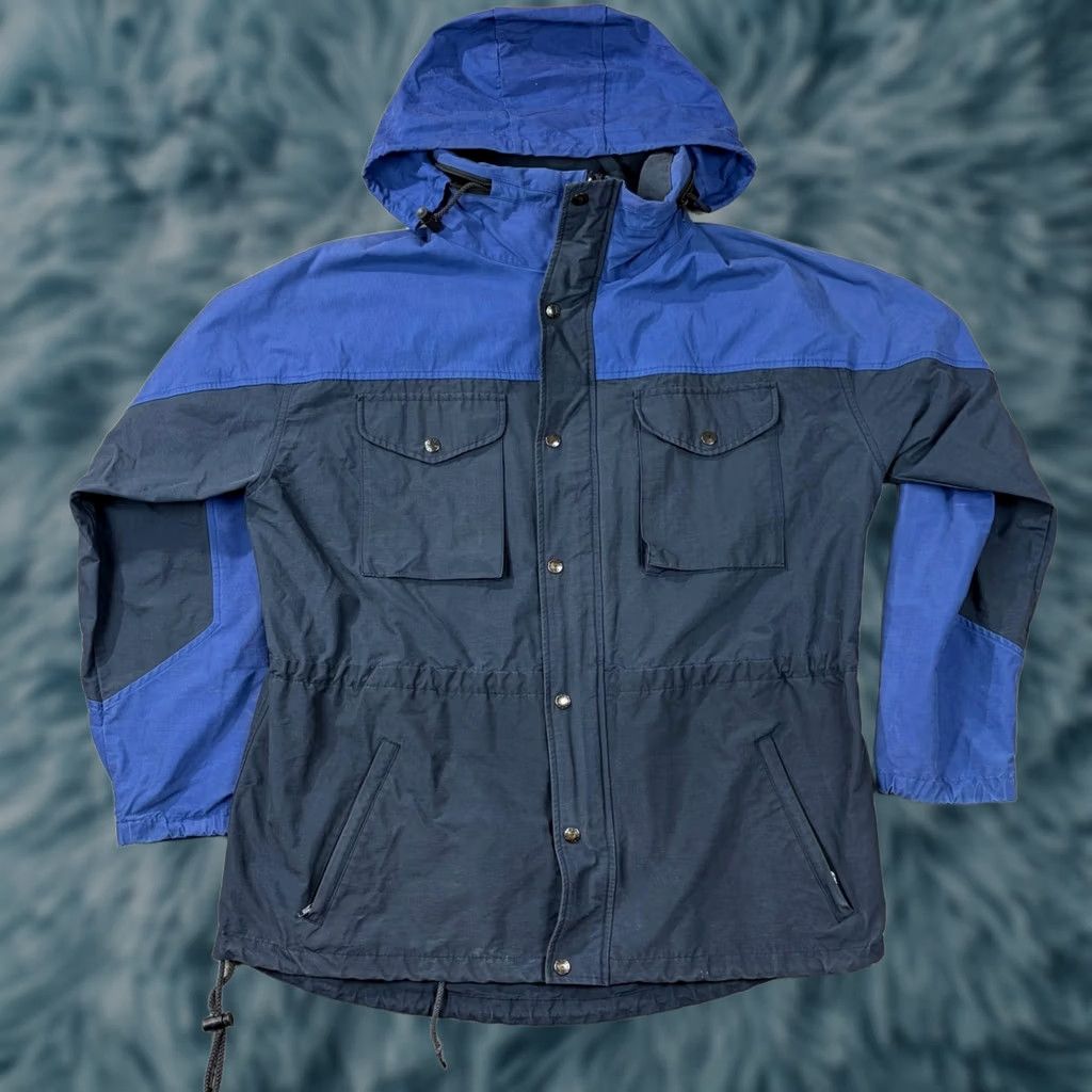 Polo Ralph Lauren VINTAGE Polo Sport Ralph Lauren Hooded Field Jacket Navy Blue Mens Large Size US L / EU 52-54 / 3 - 1 Thumbnail
