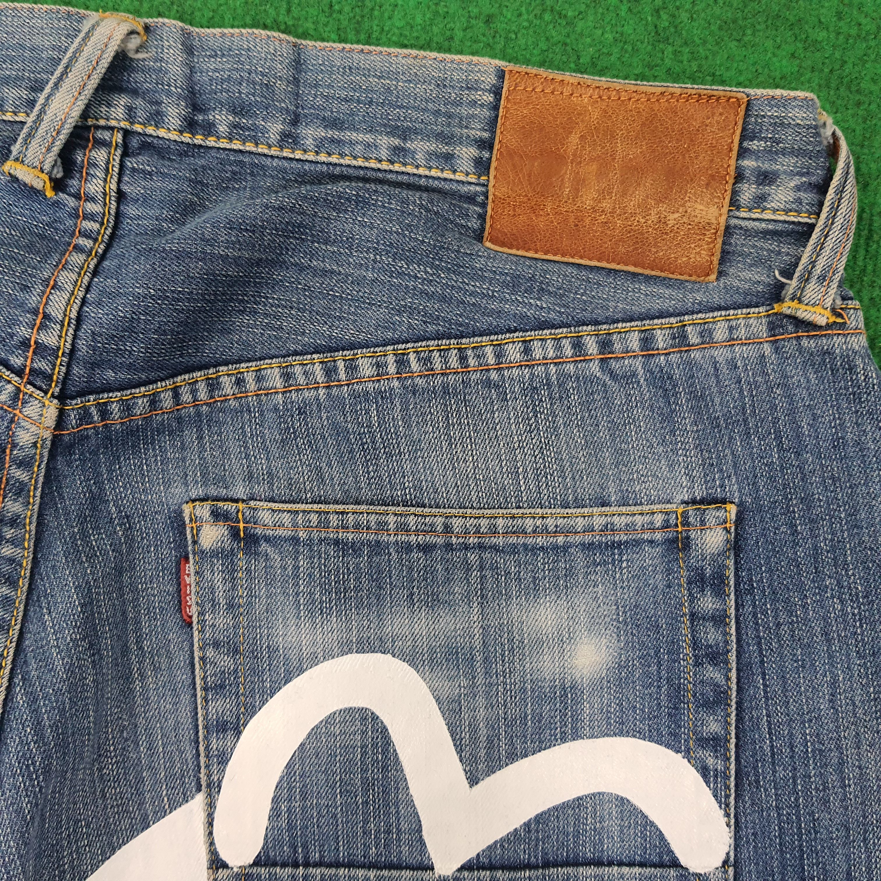 Evisu Vintage Evisu Japan Custom Daicock Denim Jeans C265N30 Size US 35 - 3 Thumbnail