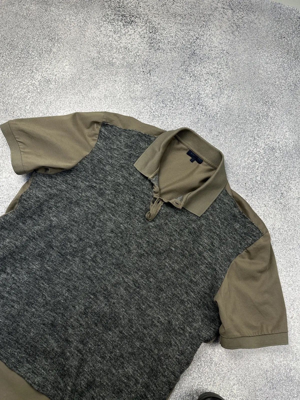 Lanvin × Vintage Lanvin Polo Shirt Size XL Wool blend cotton Unusual Limited Size US XL / EU 56 / 4 - 7 Thumbnail