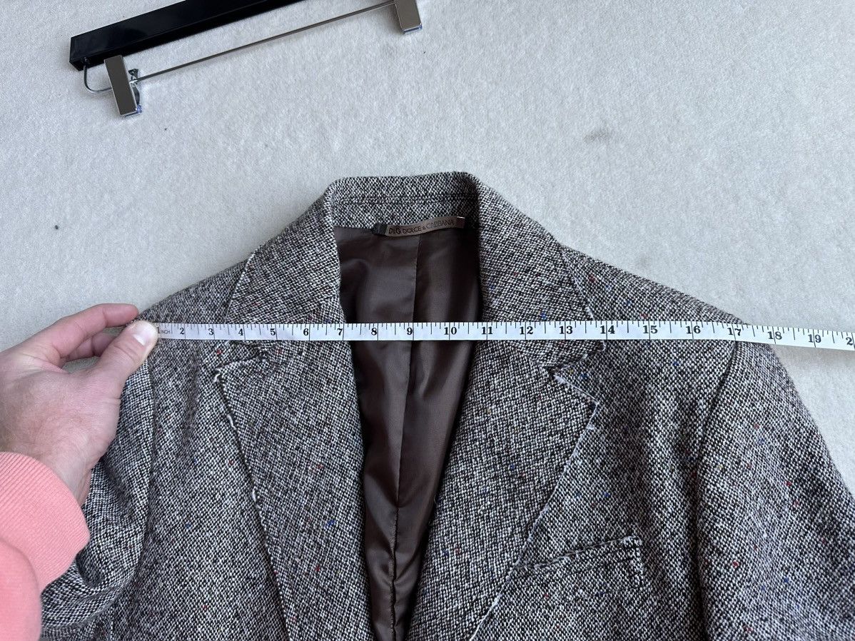 Dolce & Gabbana D&G Dolce & Gabbana tweed suit jacket 48 Medium slim cut Size 38R - 7 Thumbnail
