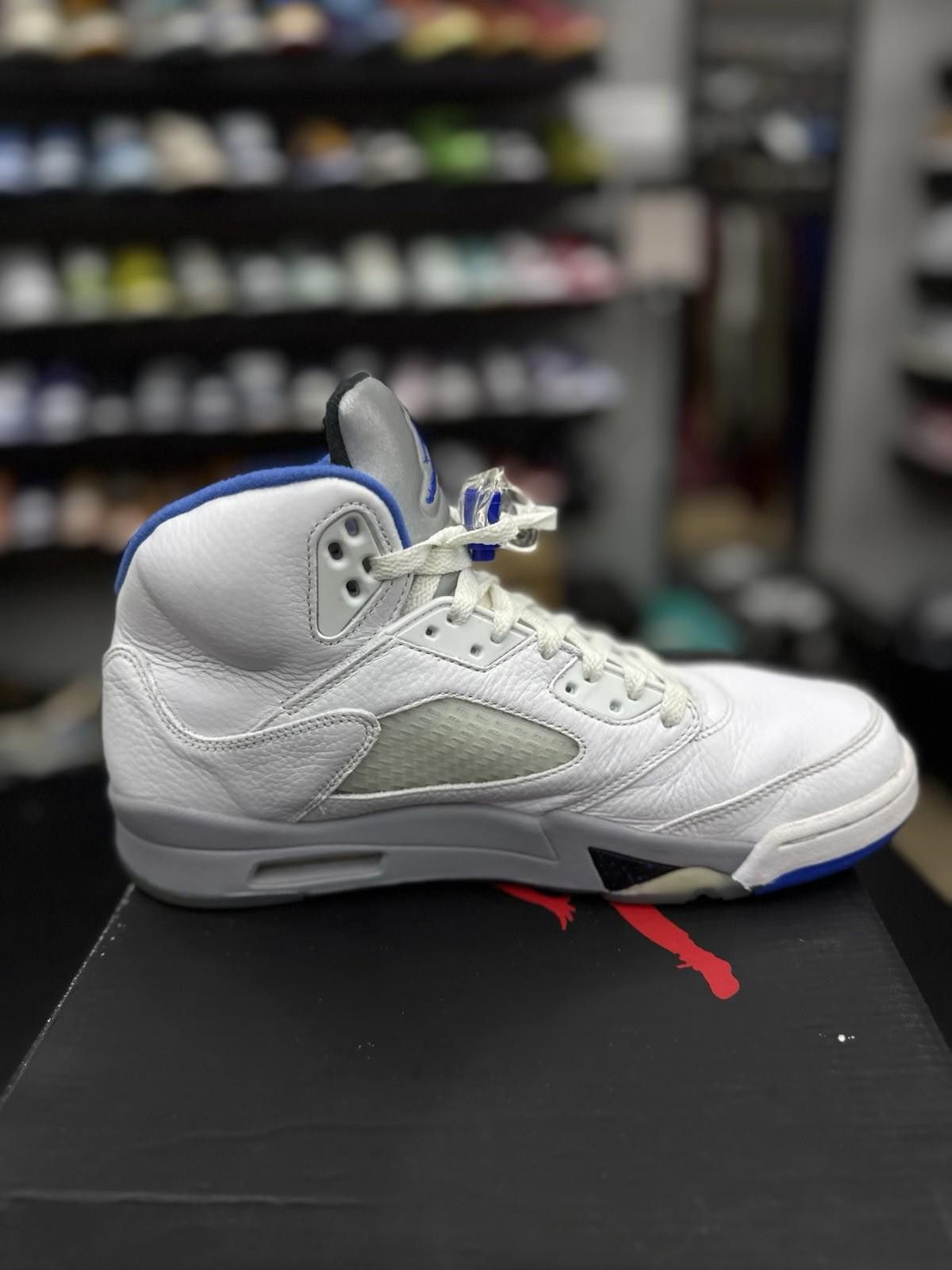 Jordan Brand Nike Air Jordan 5 Retro White Stealth Size 11 DD0587-140 Size US 11 / EU 44 - 6 Thumbnail