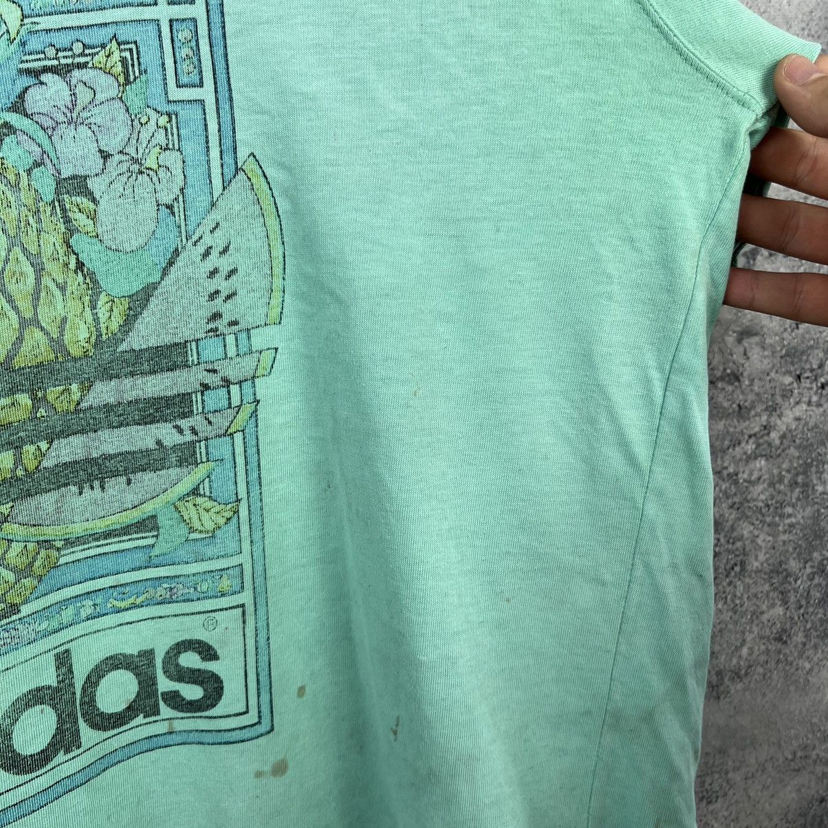 Adidas Adidas Vintage Tee Size US L / EU 52-54 / 3 - 9 Thumbnail