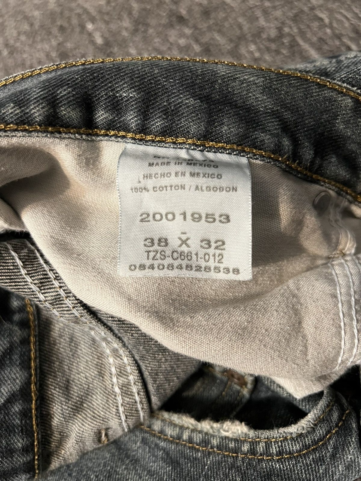 Vintage Baggy workwear jeans Size US 38 / EU 54 - 4 Thumbnail