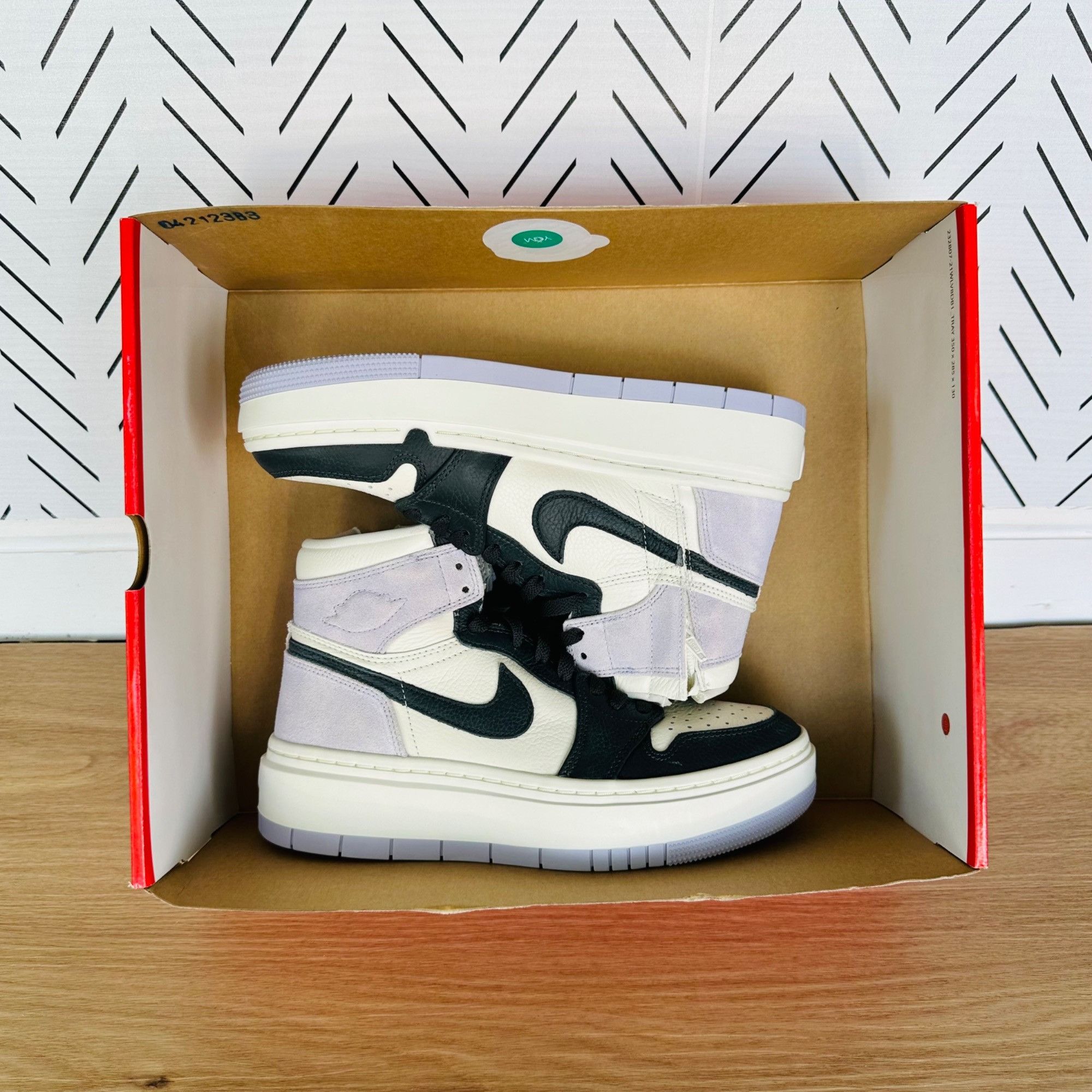 Nike ❤️Rare Air Jordan 1 Elevate Titanium 8.5 Womens Shoes Sneake Size US 8.5 / IT 38.5 - 7 Thumbnail