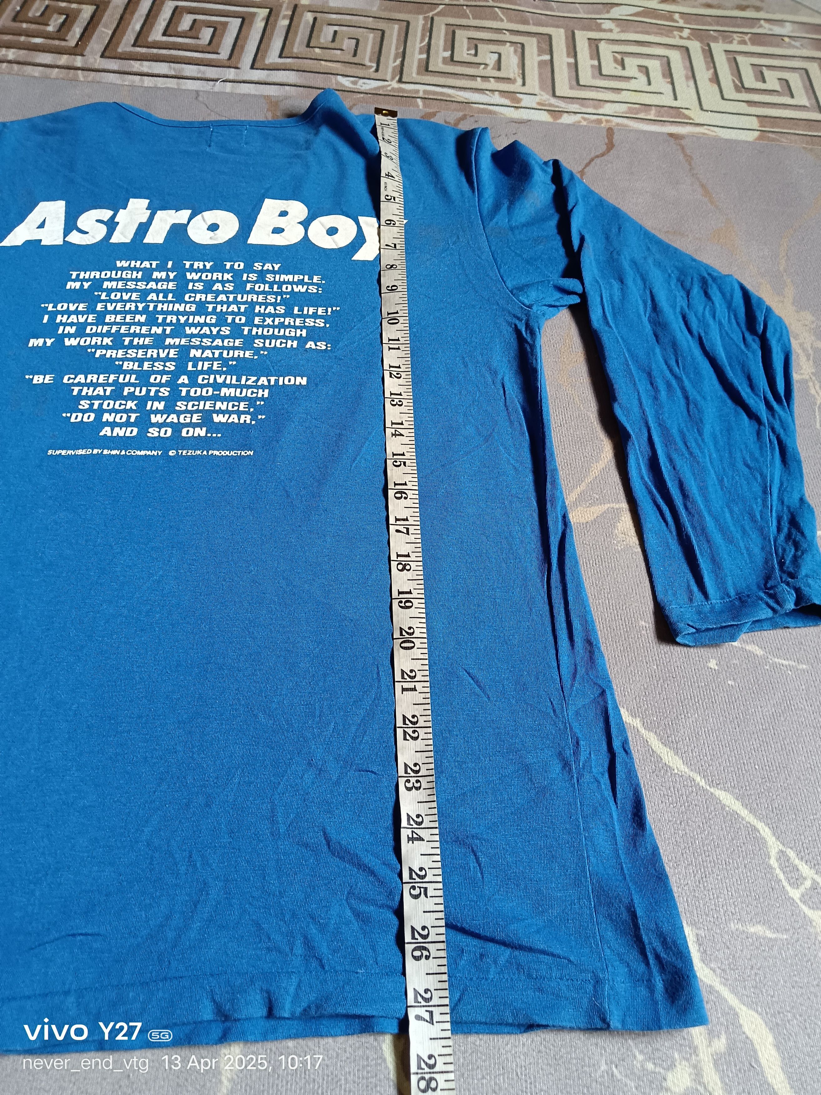 Anime × Japanese Brand VINTAGE ASTRO BOY Size US M / EU 48-50 / 2 - 7 Thumbnail