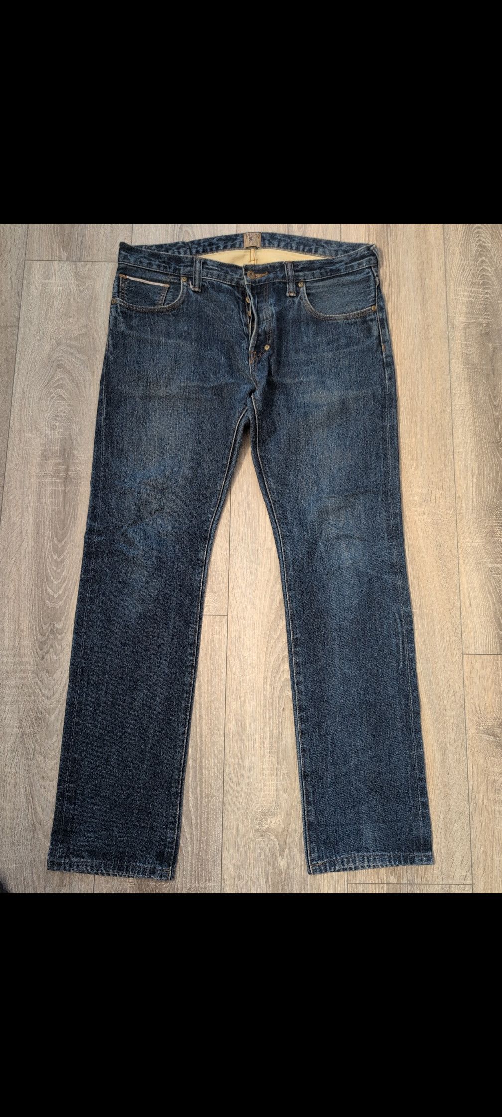 Prps PRPS Selvedge Denim Jeans – Straight Fit – Size 36 Size US 36 / EU 52 - 1 Thumbnail