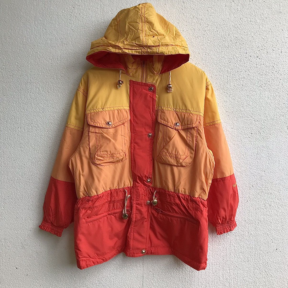Japanese Brand Esfeel Club Ski Colourblock Hoodie Jacket Size US M / EU 48-50 / 2 - 1 Thumbnail