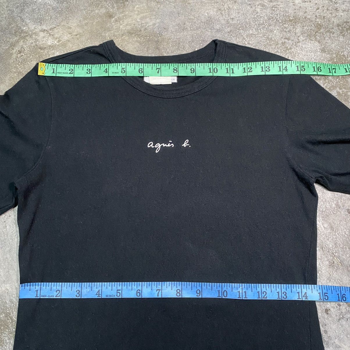 Designer × agnes b. Agnes B. Center Spellout Longsleeve T Shirt Size ONE SIZE - 11 Thumbnail