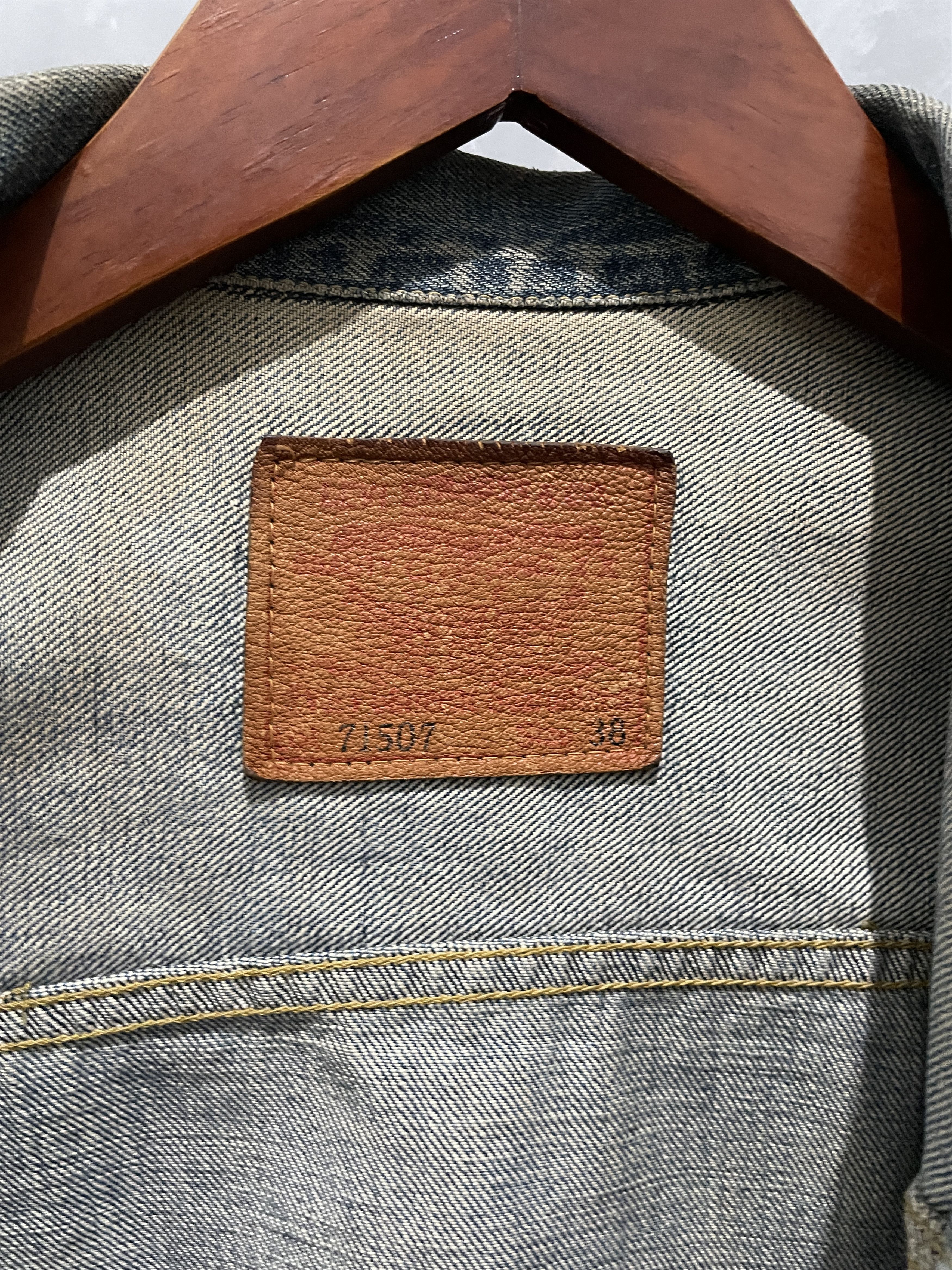 Levi's Rare 90s Levi's Type 2 Denim Indigo Jacket Size US M / EU 48-50 / 2 - 4 Thumbnail