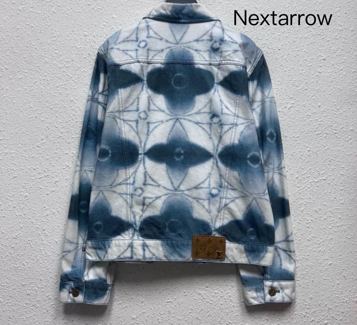 Louis Vuitton LOUIS VUITTON LV Knitted Printed Denim jacket Size US M / EU 48-50 / 2 - 2 Thumbnail