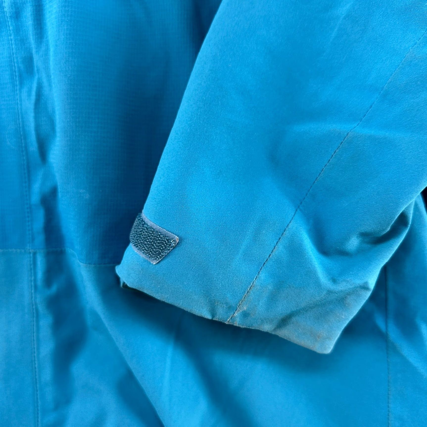 Vintage REI Womens XL Blue Hooded Windbreaker Shell Jacket Zip Full Zip Casual Outdoor Weatherproof Size XL / US 12-14 / IT 48-50 - 6 Thumbnail