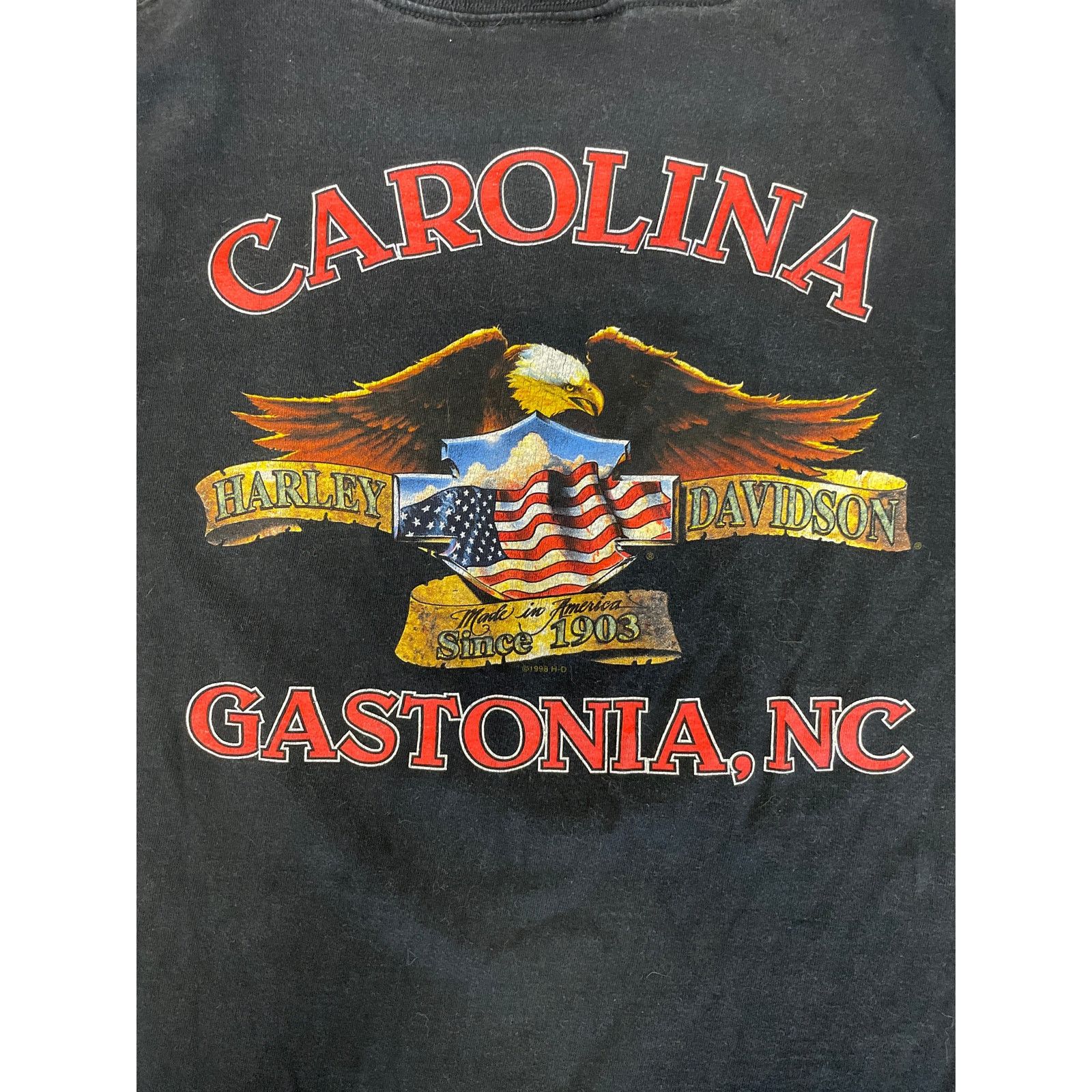 Harley Davidson Vintage 1998 Harley Davidson Lightning Tee XL Size US XL / EU 56 / 4 - 5 Thumbnail