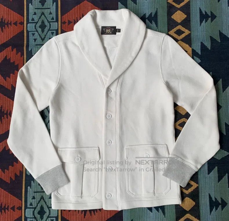 RRL Ralph Lauren RRL Ralph Lauren Shawl collar sweatshirt Size US S / EU 44-46 / 1 - 1 Thumbnail