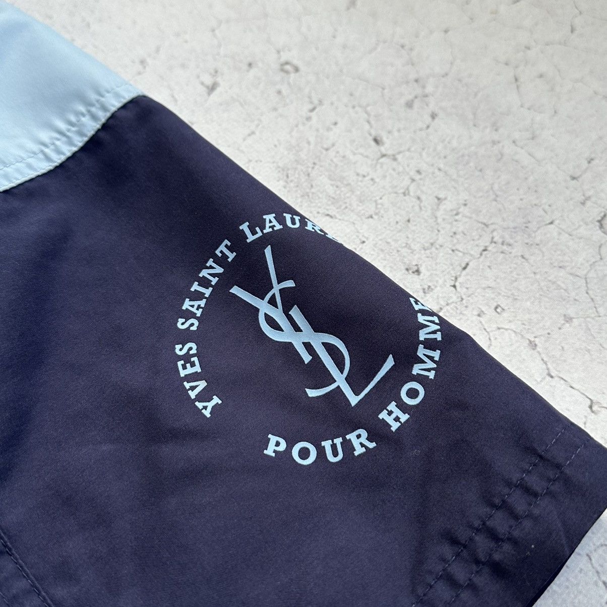 Vintage × Yves Saint Laurent Vintage YSL Yves Saint Laurent Pour Homme Shorts Size XXL Size US 42 / EU 58 - 4 Thumbnail