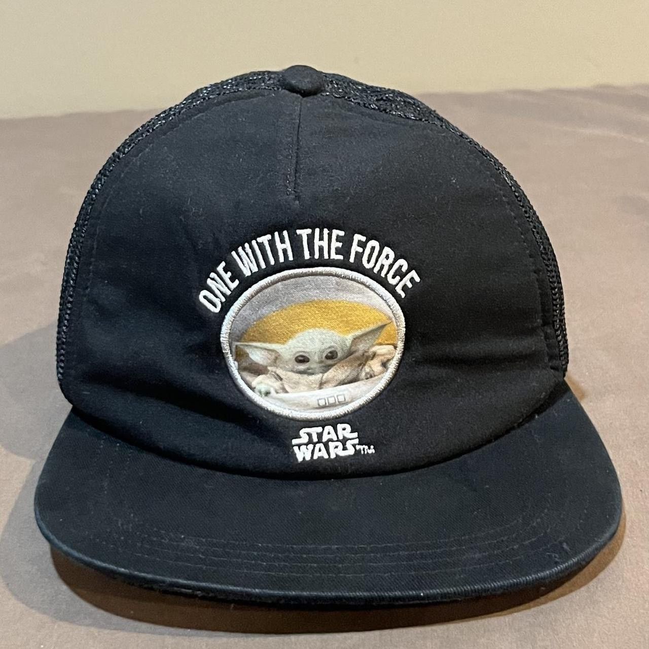 Star Wars Star Wars One With The Force Baby Yoda Mesh Snapback Hat Size ONE SIZE - 1 Thumbnail
