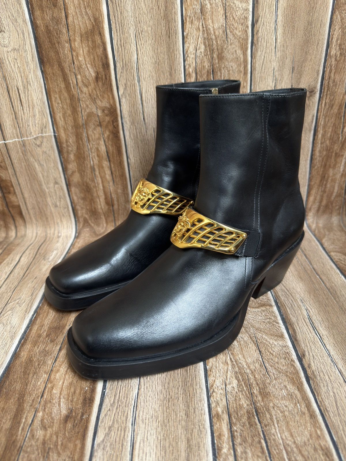 Versace 🔥🔥fw14 Western cowboy boots Size US 7.5 / EU 40-41 - 2 Thumbnail