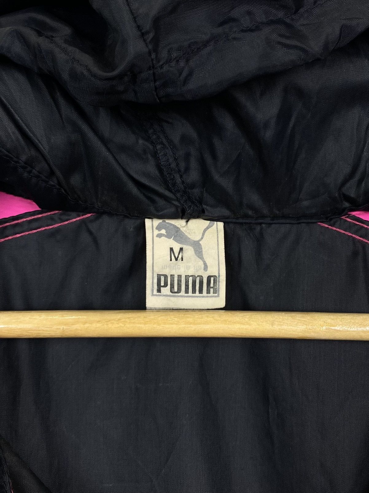 Puma × Vintage Vintage Puma Light Anorak Jacket Size M Black Made In Italy Size US M / EU 48-50 / 2 - 5 Thumbnail