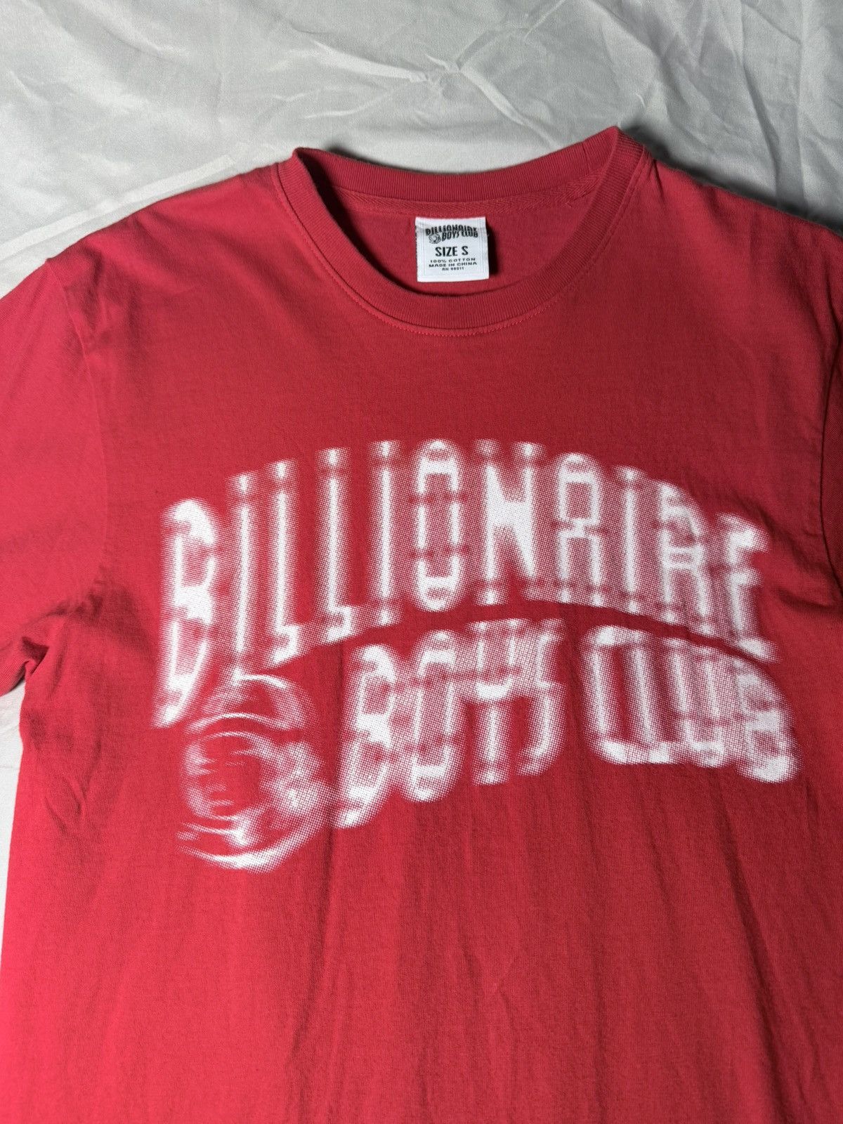 Billionaire Boys Club Billionaire Boys Club Red Dazed Logo T-Shirt Size Small S Size US S / EU 44-46 / 1 - 2 Thumbnail